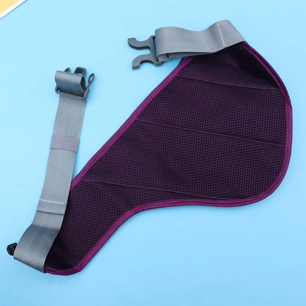 Sports Running Belt Waist Bag Water Resistant Nylon Multi Pocket with Headphone Port Fits 60-112Cm Waist for Hiking Camping