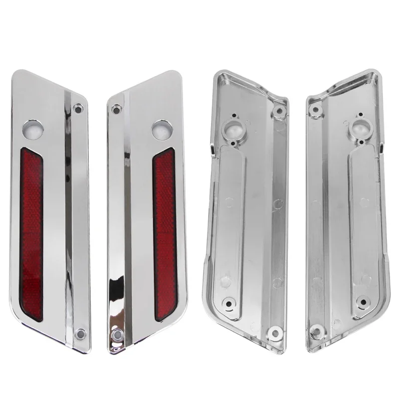 오토바이 새들백 래치 커버 ABS, 할리 투어링 일렉트라 스트리트 글라이드 로드 킹 FLH FLT FLHR FLTR 1993-2013 용 액세서리