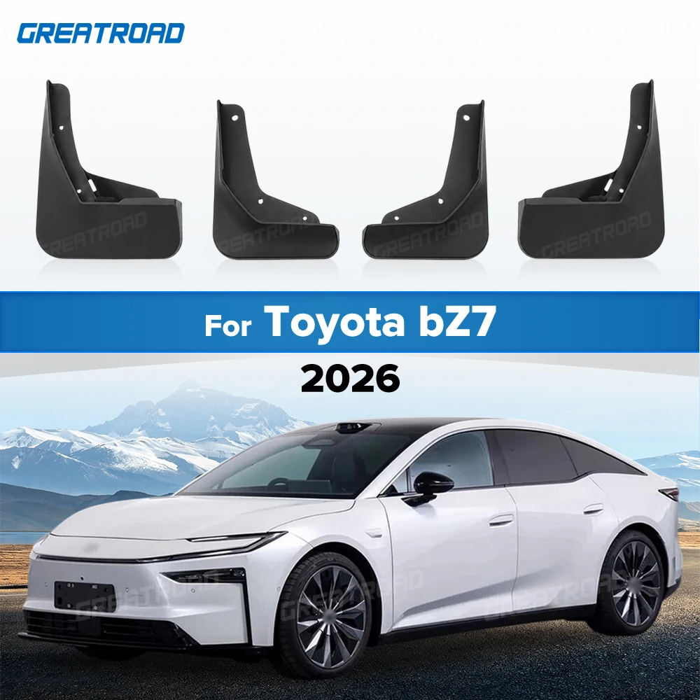 For Toyota bZ7 2026 Fender Mudflaps Splash Guards Mudguards Mud Flaps car Accessories