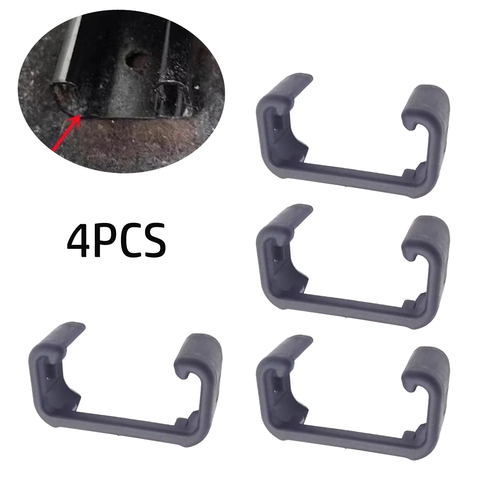 

4pcs Car Seat Slide Rail Blanking Cap 5N0881347A For Polo For Tiguan For Sharan Automotive Interior Seat Accessories