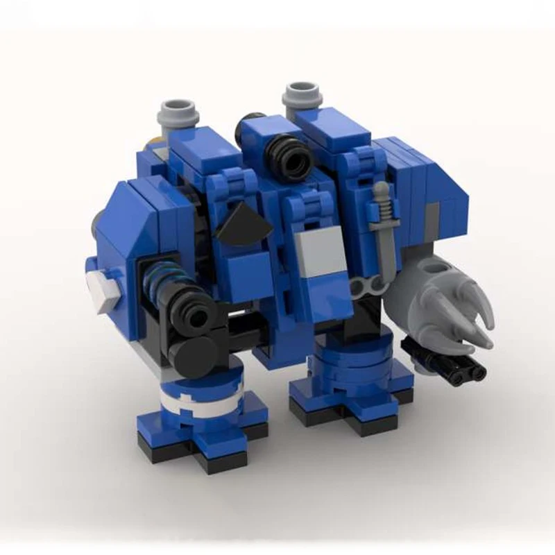 

447 шт. MOC Dreadnought мини-готический научно-фантастический Вселенная, строительные блоки, рождественский подарок, архитектура, вдохновляет, неограниченное количество творчества