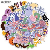 10/45PCS Cartoon Halloween Gift Stickers Hawaii DIY Toys Kid Laptop Luggage Skateboard Suitcase Guitar Decal Graffiti Sticker