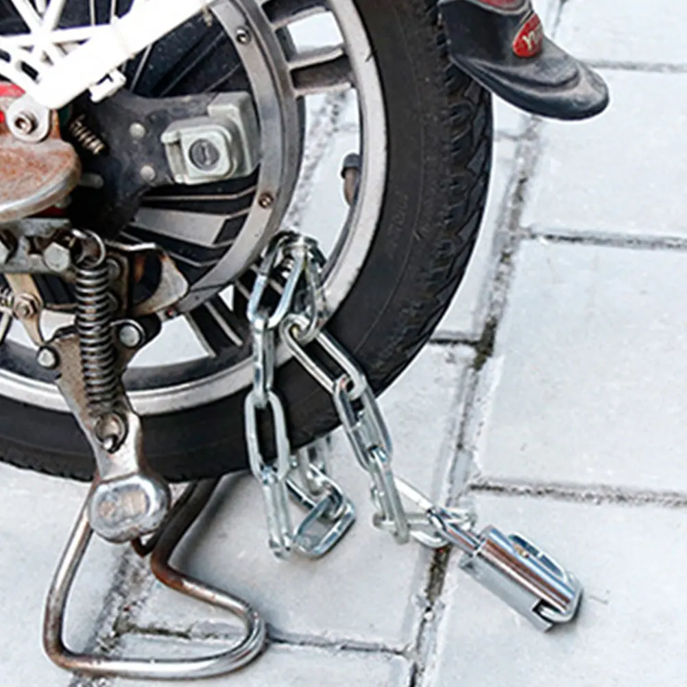

Bike Chain Lock 60cm Chains Sturdy Secure Anti theft Cycling Supplies Waterproof Safety Locks Portable Bike Lock