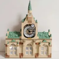 School Hospital Wing 76398 Pottered Magical Movies Castle Model Building Blocks Toys For Kids Christmas Birthday Gift