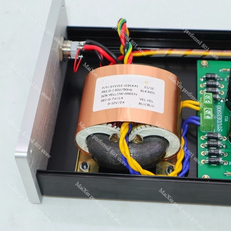 50W STUDER900 Lineares Netzteil mit zwei Ausgängen DC5V 12V 24V Low Ripple Low Noise R Core Transformator