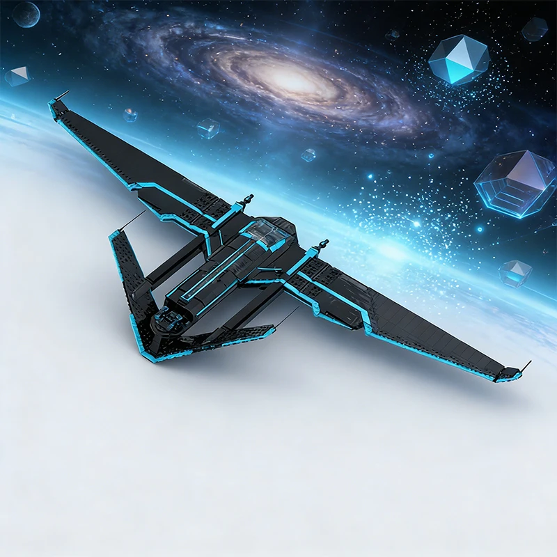 1851 PCS Customize Lightfighter Jet MOC Customize Modular Building Block Technology Educational Model DIY Boys Toy Birthday Gift