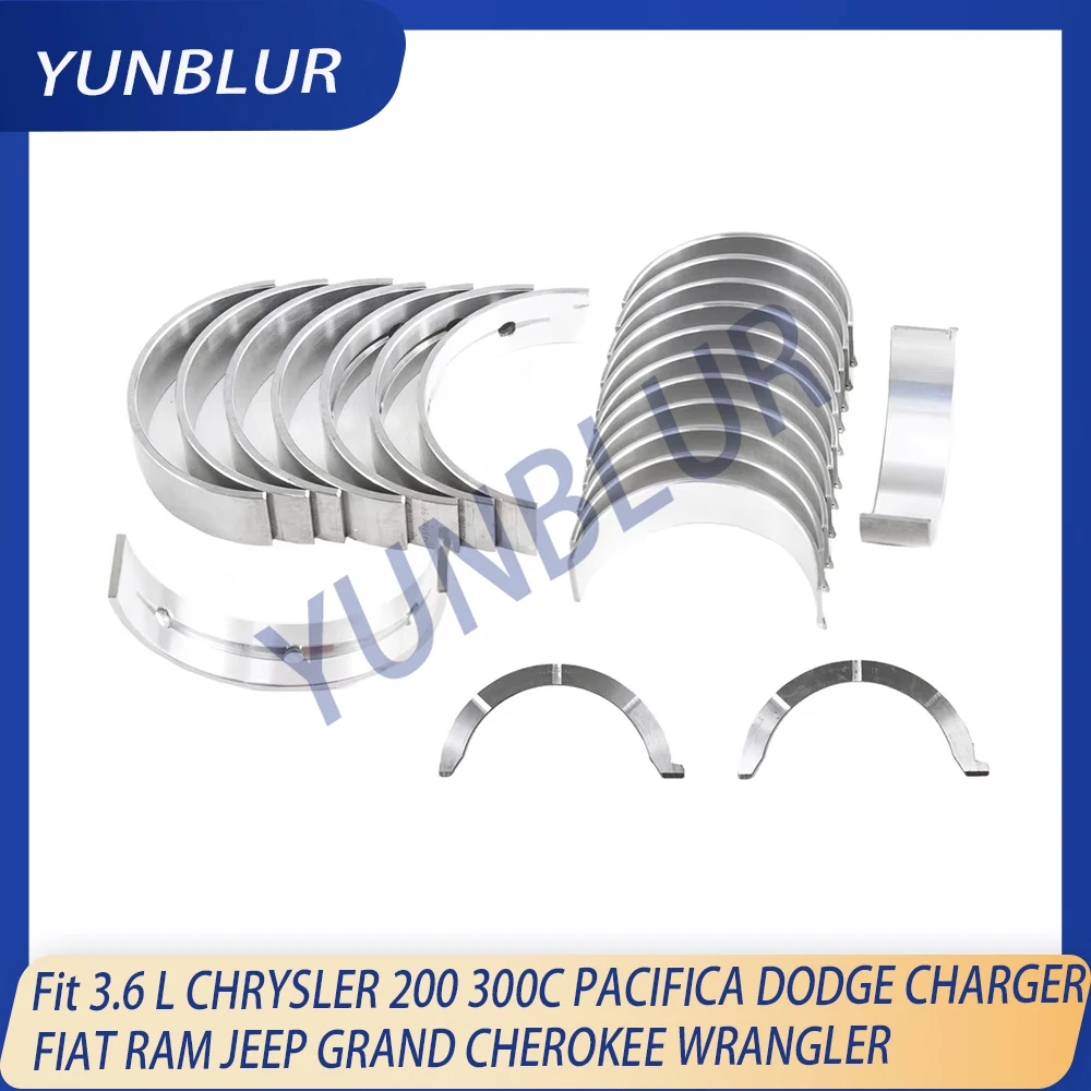 

STD Crankshaft Main Thrust Washer / Con-rod Bearing Set Fit ERB ERC 10-23 For 3.6 L CHRYSLER DODGE FIAT RAM JEEP GRAND CHEROKEE