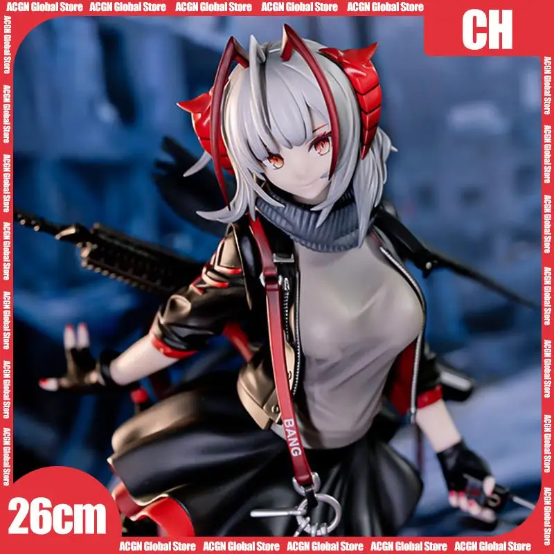 

Arknights Anime Game Figure W Armed Beautiful Girls 26cm Peripherals Kawaii Action Figures Collection Model Statue Gifts for Toy