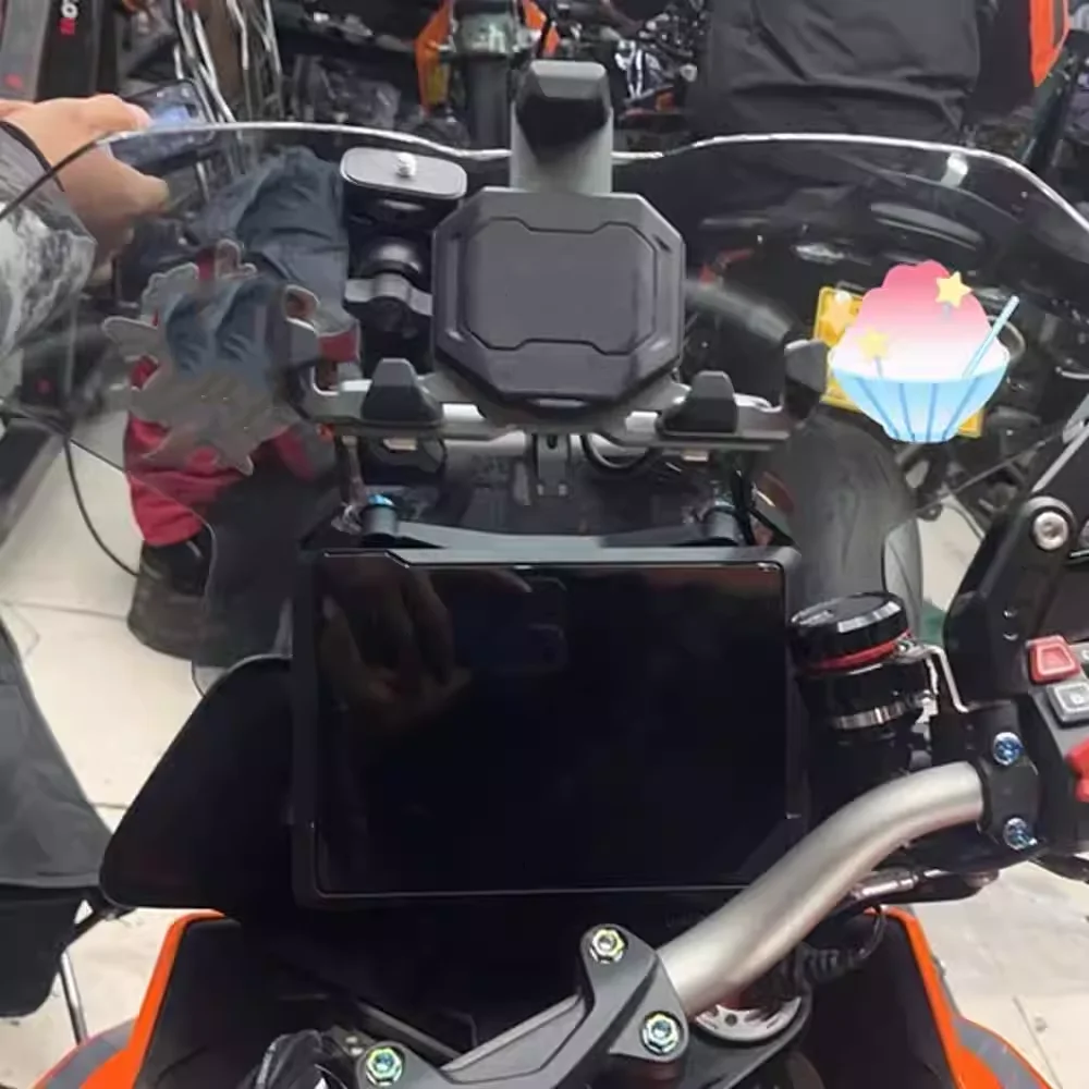 Soporte Para Móvil En Manillar Para KTM 1290 Super Adventure S/R – Acero Inoxidable Y Resistente Al Agua