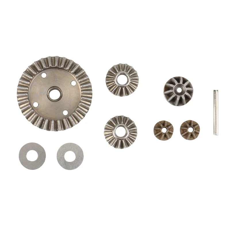 BAAA-2 Set Metal Differential Gear for HBX 16889 16889A 16890 16890A SG1601 SG1602 1/16 RC Car Spare Parts Accessories