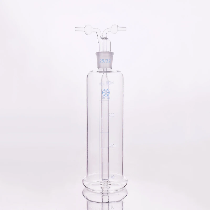 

FAPE Monteggia gas washing bottle ,Capacity 1000ml 29/32,Lab Glass Gas Washing Bottle muencks,Shisha hookah