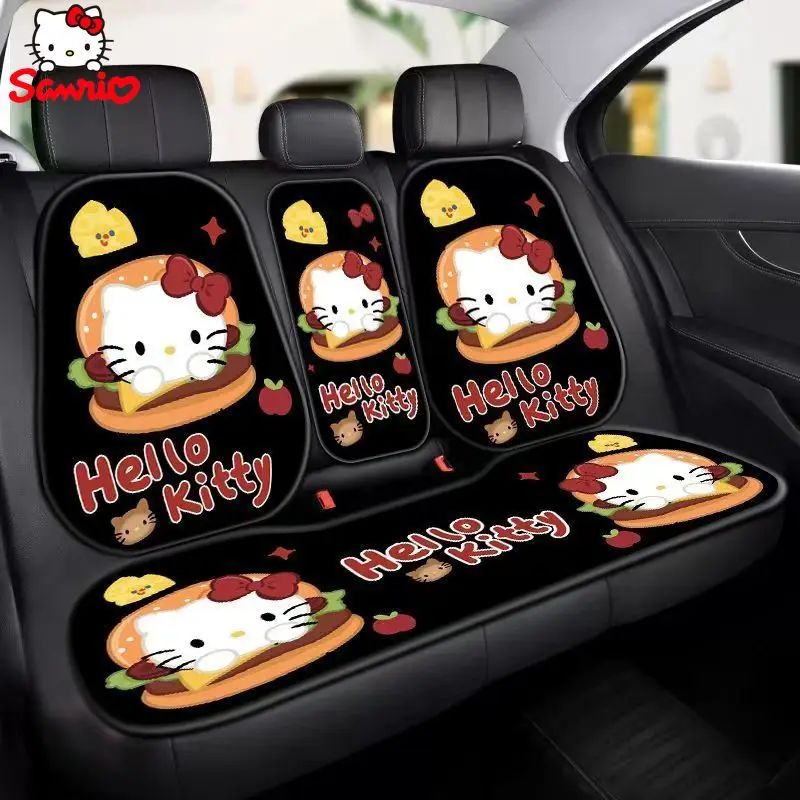 Sanrio Hello Kitty new car seat cushion cartoon cute girls seat cushion dirty-resistant four-season universal seat cover