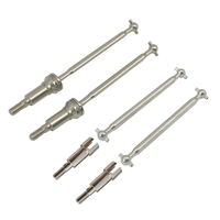 Metal Front & Rear Drive Shaft For Hosim Xinlehong Q901 Q902 Q903 9130 9136 9137 1/16 RC Car Parts Spare