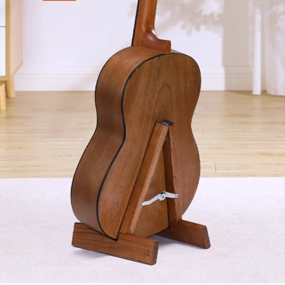 

Portable Acoustic Guitar Stand Foldable Classical Guitar Holder for Acoustic Electric Guitars [cilae-17R]