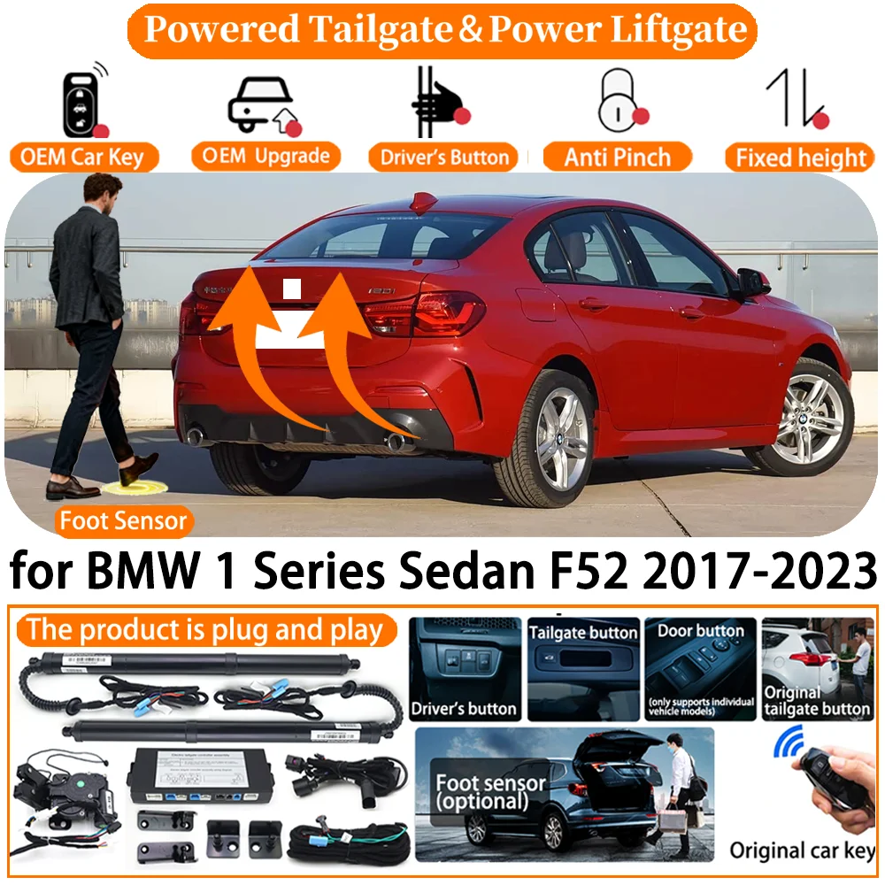 

Car OEM Smart Powered Tailgate system for BMW 1 Series Sedan F52 2017-2023 Automatic Electric Power Tailgate Tail Gate Lift kit