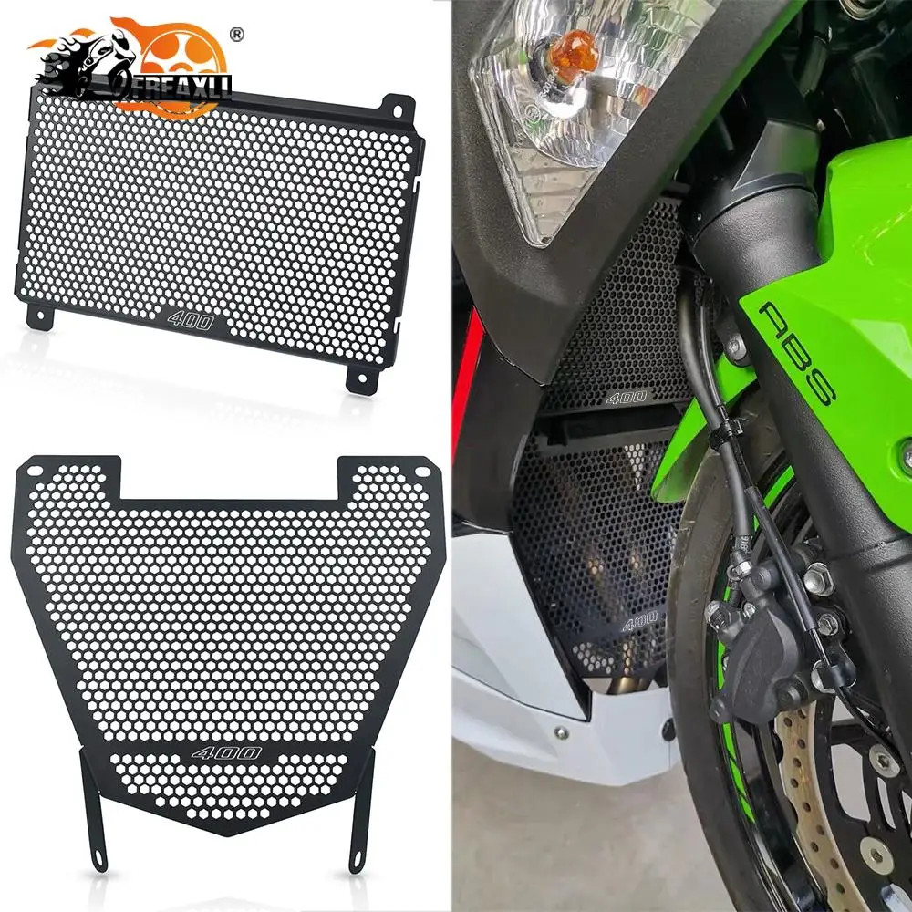 

Крышка воздухозаборника мотоцикла Ninja400, решетка радиатора, защитный резервуар для воды для Kawasaki Ninja 400 Z400 2018 2019 2020 ninja400/Z400