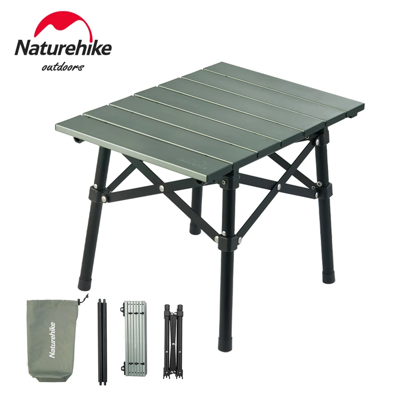 Naturehike 캠핑테이블 미니 알루미늄 테이블 경량 야외접이식테이블 캠핑 용품 네이처하이크 합금 접는 야외 휴대용 바베큐 피크닉 접이식테이블 캠핑용 네이처 하이크 경량테이블 outdoor camping table 접이식 야외테이블 초경량 미니테이블