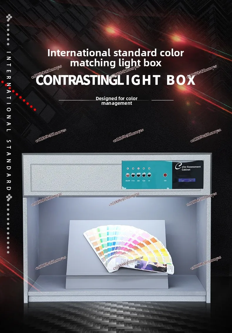 D65 Color Light Box LED 4567  Source Textile Fabric Lujiao Paint Mixing Standard Light Source Box
