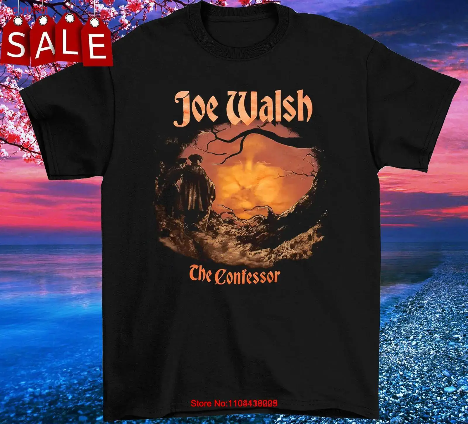 Joe Walsh Singer men Band T Shirt Black All Size S To 5XL ZZ291