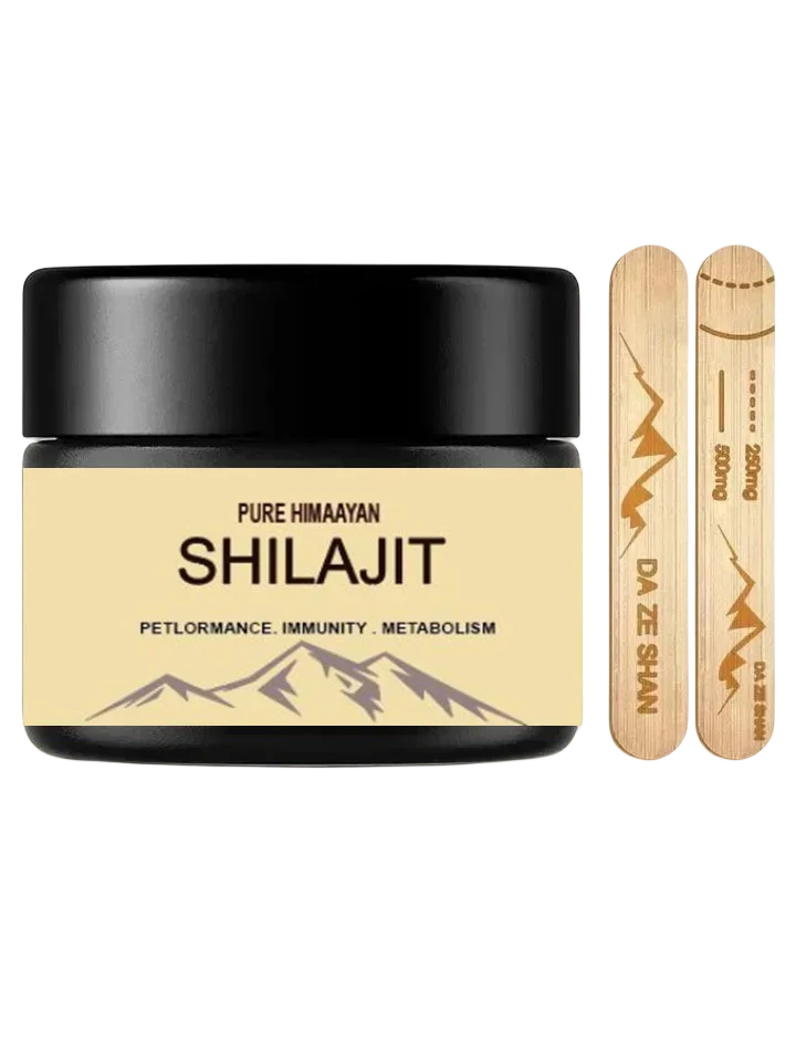 WITH MEASURING DEVICE HIMALAYAS NATURAL SHILAJIT