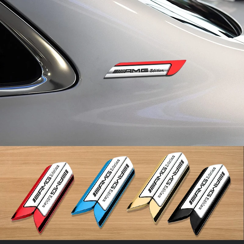 

2 шт. автомобильные наклейки, декоративные наклейки для AMG Mercedes Benz A C E R M class CLA GLA C180 W204 W210 W124 W205 W203