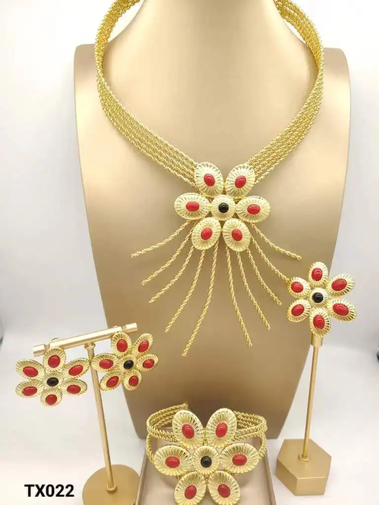 

Yulaili новые позолоченные ювелирные изделия Medusa из четырех частей, роскошное индивидуальное ожерелье из Дубая, благородное ожерелье для матери, свадебные серьги для невесты, кольцо