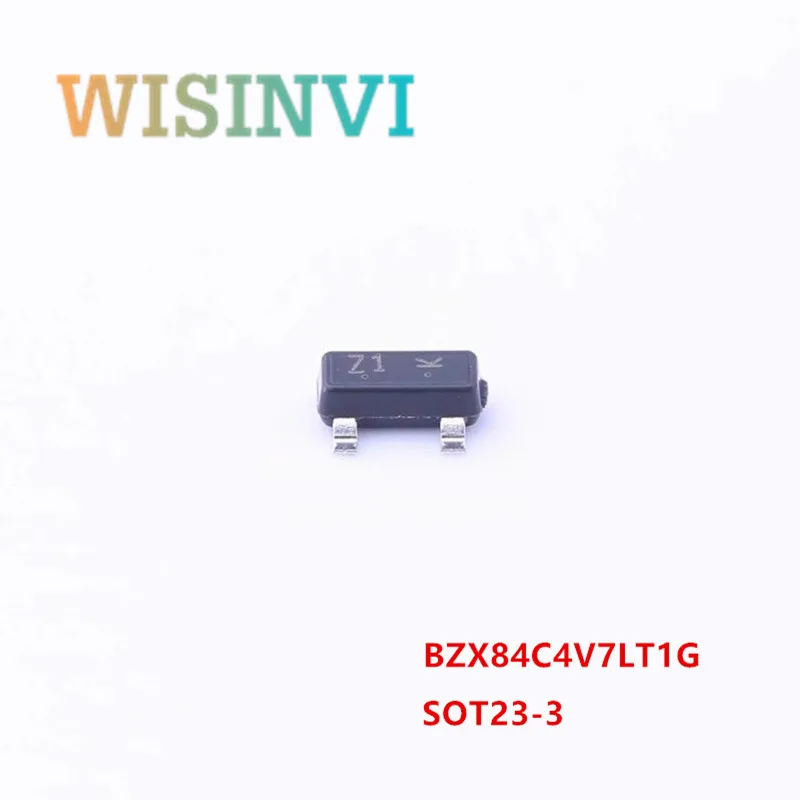 50PCS BZX84C3V9LT1G Z16 BZX84C4V3LT1G W9 BZX84C4V7LT1G Z1 BZX84C5V1LT1G Z2 BZX84C5V6LT1G Z3 Zener Voltage Regulators SOT−23