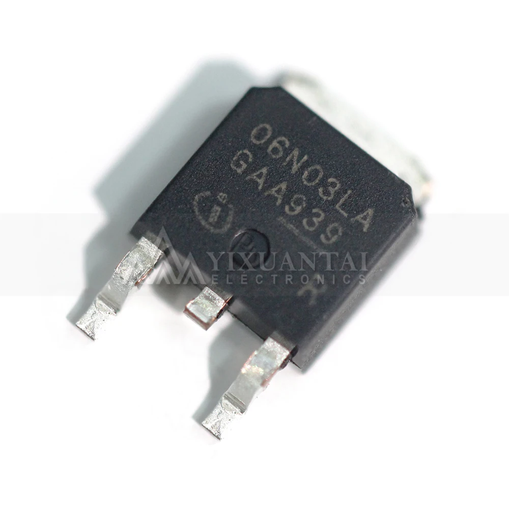 10 sztuk/partia nowy oryginalny Marking IPD060N03LG: 06N03LA 06N03 MOSFET N-CH 30V 50A TO252-3