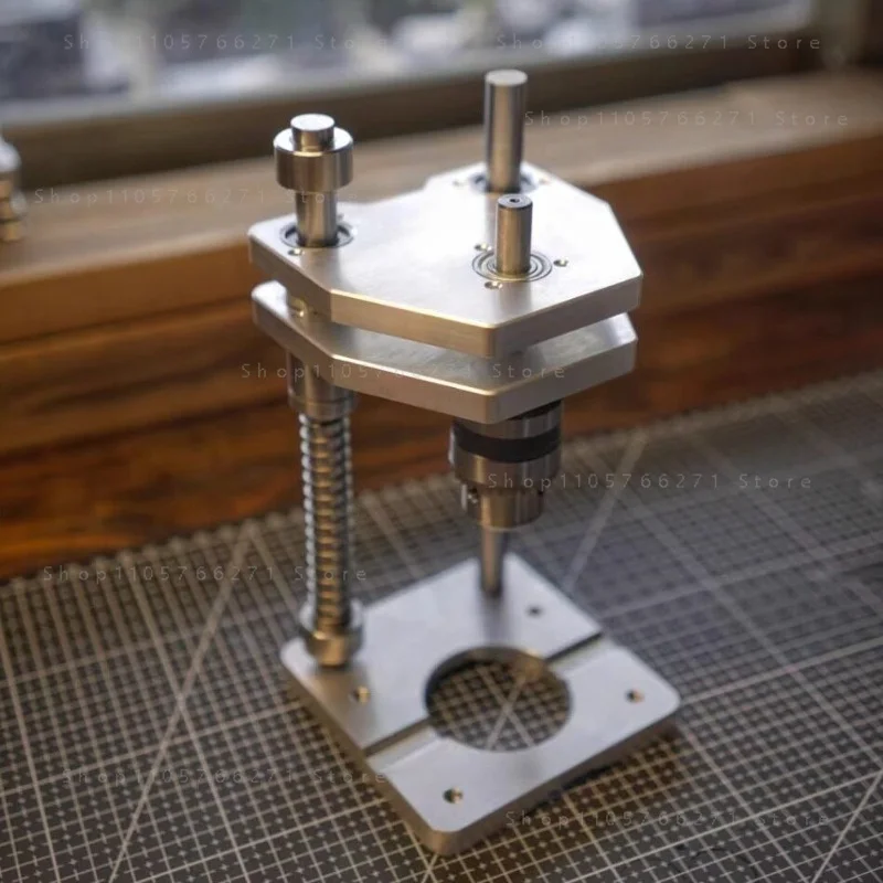 Vertical Hand Drill Profile Vertical Drill Auxiliary Support/Aluminum Profile Woodworking Vertical Drilling Support
