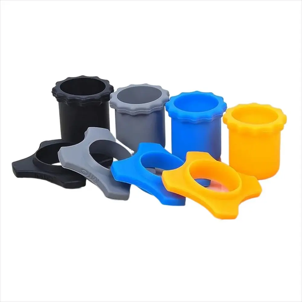 Microphone Sleeves Silicone Anti-Rolling Mic Protection Ring Microphone Silicone Ring Bottom Rod Sleeve Microphone Holder