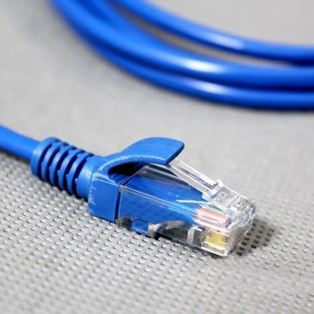 이더넷 네트워크 LAN 케이블 Cat 5e 채널 UTP RJ45 네트워크 패치 케이블, PS PC 인터넷 모뎀 노트북 라우터용, 2023 핫 1.5M RJ45