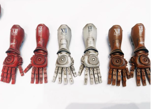 

1/6 Soldier Cyberpunk Manipulator [B13 Movable Robotic Arm] Model Toy fit 12" Worldbox HT 3ATOYS Action Figure DIY Collection