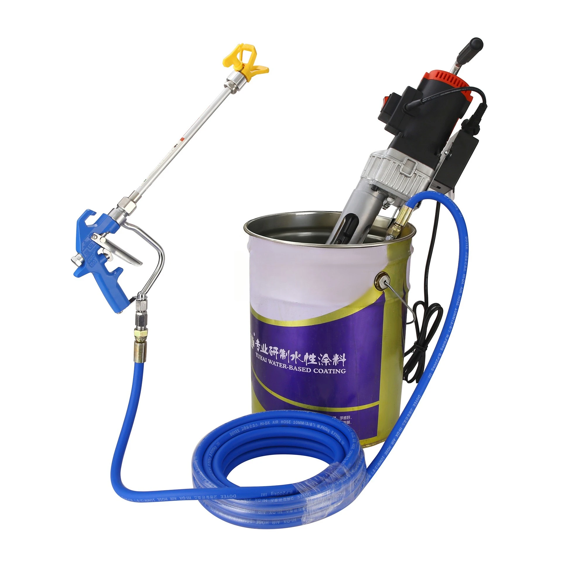 Portable waterproof paint sprayer, putty sprayer, paint water-based polyurethane cement oil sprayer