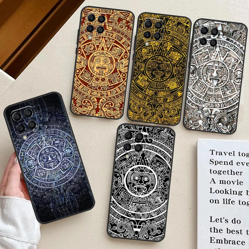 Mayan Calendar Case For Samsung Galaxy M20 M31 M51 M12 M32 M52 M13 M23 M33 M53 M30s M31s M14 M34 M54 Cover