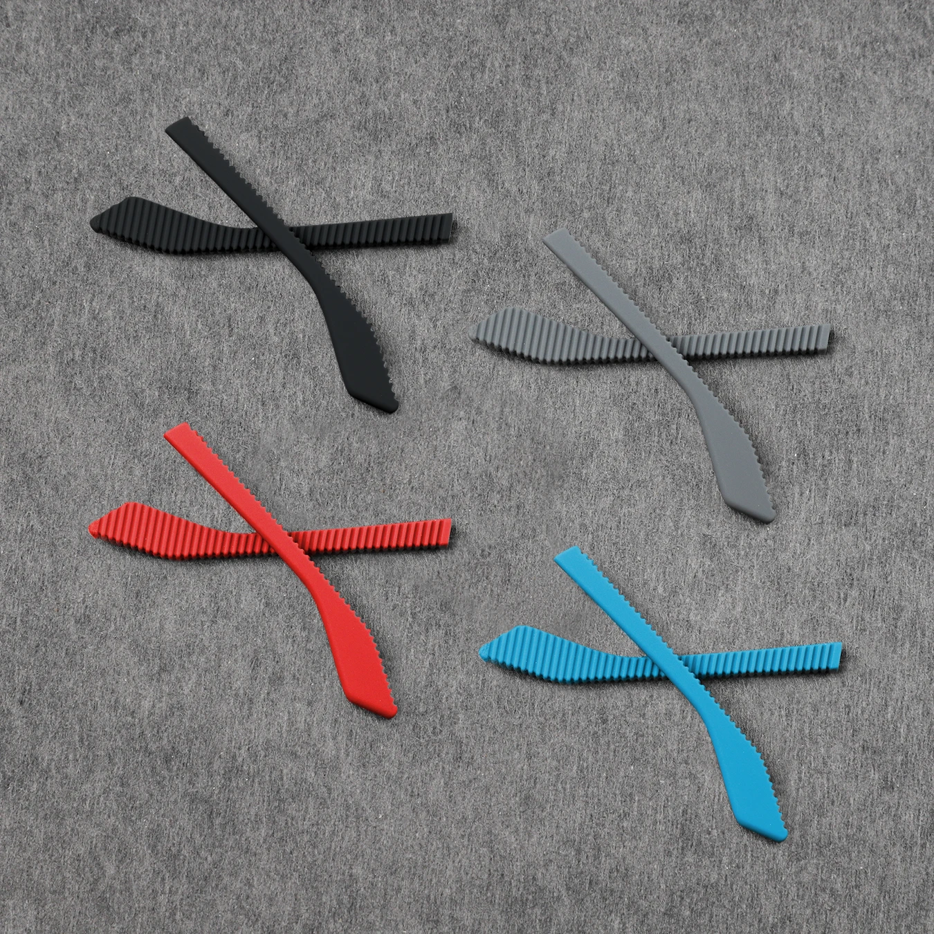 

Replacement EarSocks Temple Tips for Oakley Enigma Ink OX8190 Eyeglasses Frame Soft Silicone Anti Slip Socks