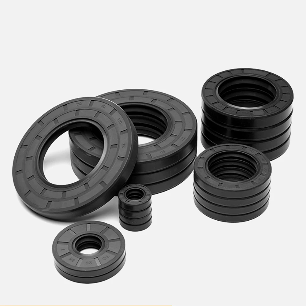 1Pcs ID 53-90mm Black NBR TC/FB/TG4 Skeleton Oil Seal OD 64-146mm Thick 6-17mm Nitrile Butadiene Rubber Gasket Sealing Rings