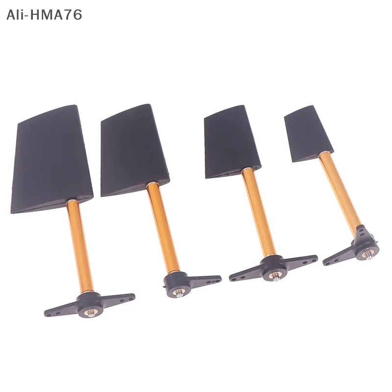 

Good Quality Nylon Steering Rudder Plastic Rudder For RC Boat Height 28mm/36mm/44mm/52mm 90 Degrees Or 180 Degrees Arm