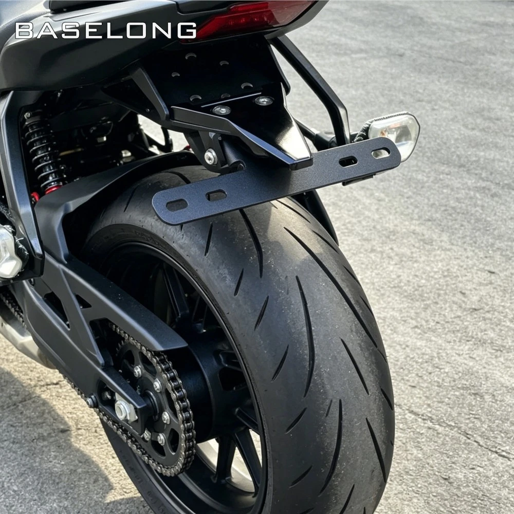 

2024-2025 2026 Motorcycle For CFMOTO CF 675SR-R 675NK 675SRR 675SR Rear License Plate Holder Bracket Tail Tidy Fender Eliminator