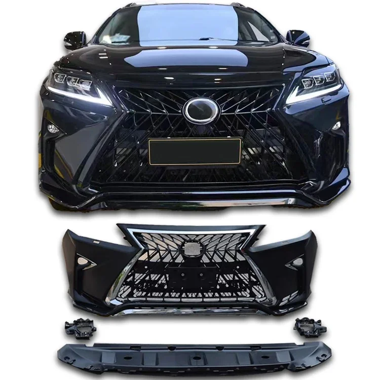 High quality body kits for LX RX270 RX350 RX450 2013-2015 upgrade to 2016-2019 bumper new face TRD