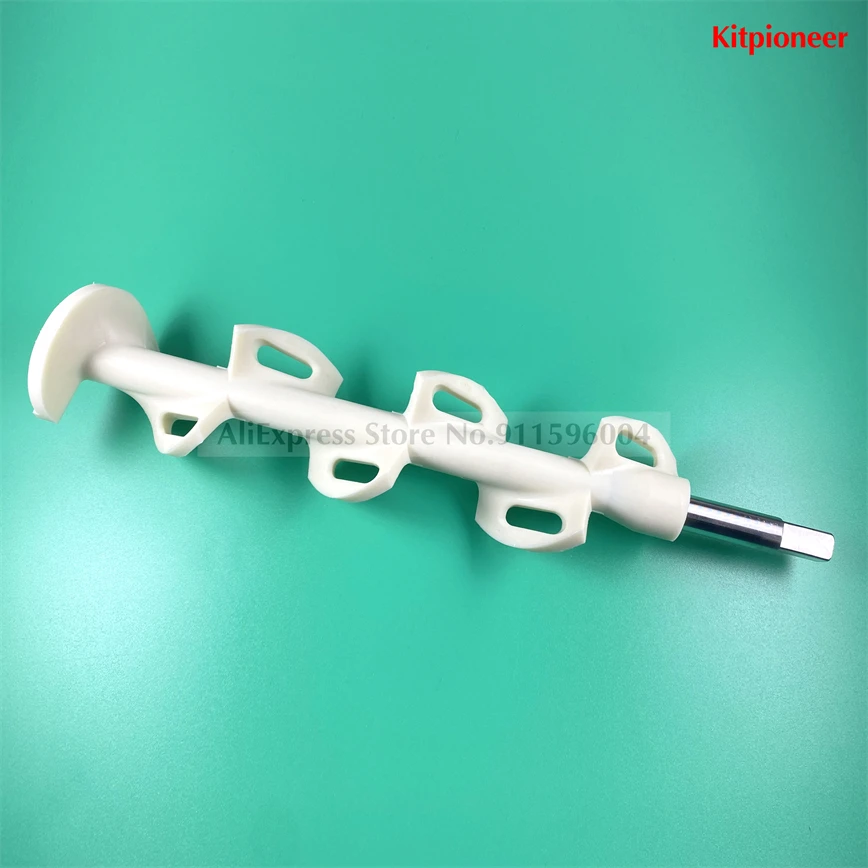 

White New 1Pcs Beater Rod For Keshi Ice Cream Maker Accessory Fitting New Scraper Auger Spare Parts Of Ice Cream Machine