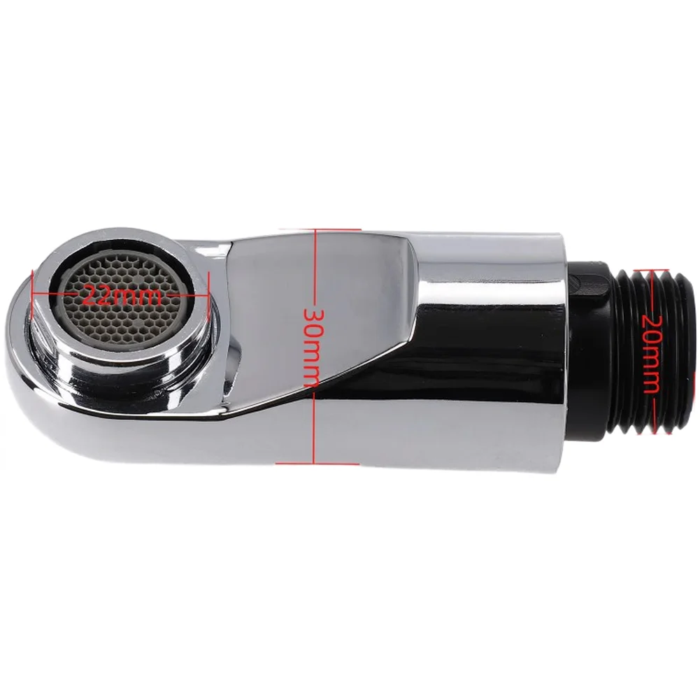 Pull Out Kitchen Faucet Sprayer with Rain Function for Hair Washing Sink Tasks Flexible Hose 8.5x2.2x3cm Silver Plastic Nozzle