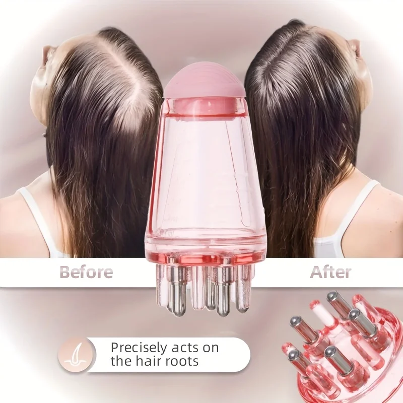 3pcs Silicone Shampoo Brush Scalp Massage Comb Hair Dye Tint Oil Applicator Bottle with Brush Barber Salon Hair Styling Tools
