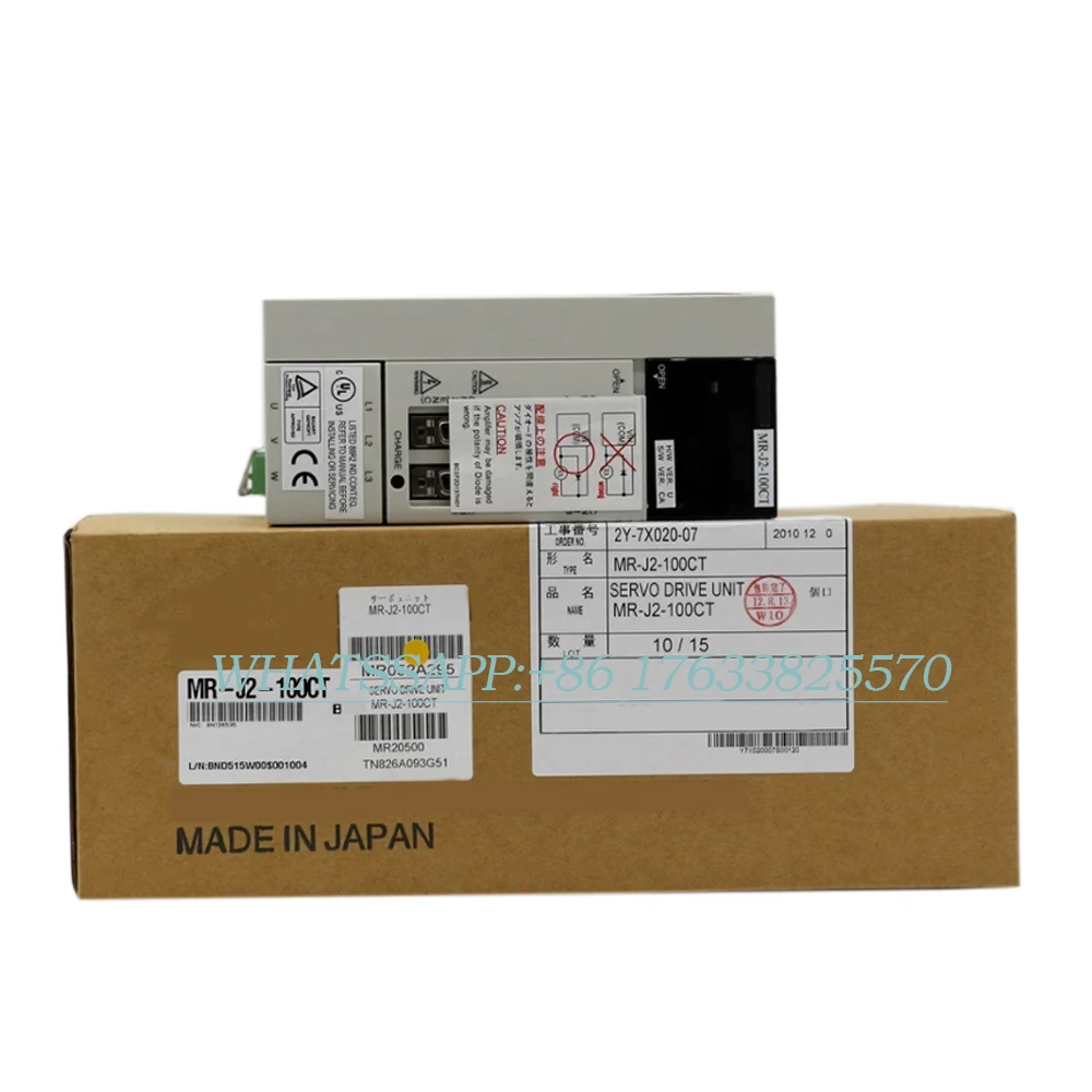 

New Original Servo Driver MR-J2-70CT MR-J2-100CT MR-J2-200CT MR-J2-350CT