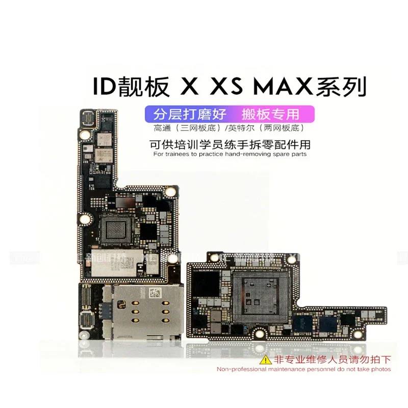 CNC CUT Motherboard for IPhone X Logic Board Polishing CPU AP RF Board IPhone 11 11PRO MAX XR CPU Baseband Cutting Repair Board