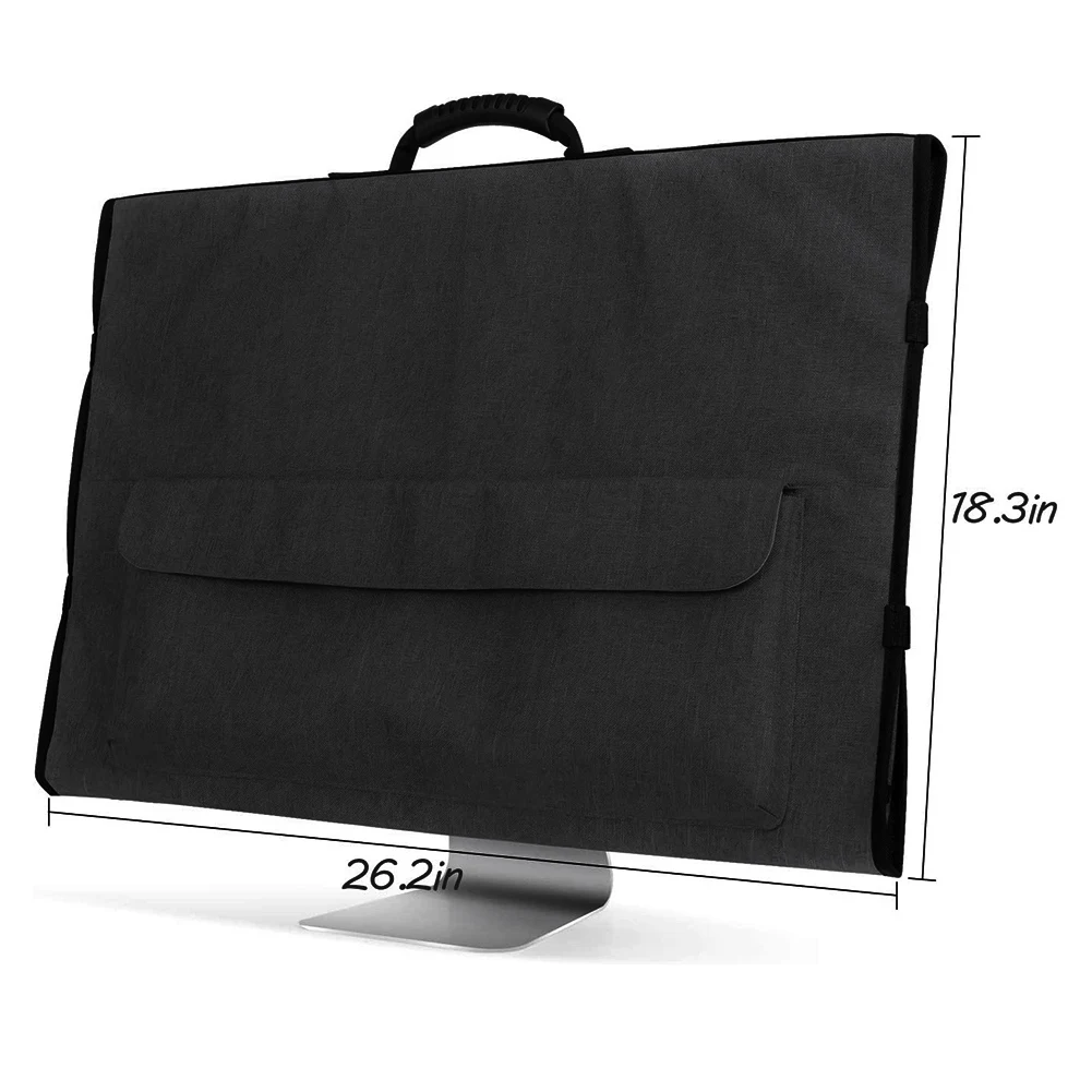 PHILE-Travel Carrying Case For Monitors Protective Monitor Bag Monitor Carrying Case