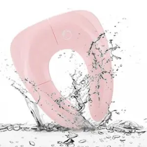 Tragbarer klappbarer Reise-Toiletten sitz für Kinder mit rutsch festem Töpfchen sitz aus Silikon für Kleinkinder, Jungen und Mädchen