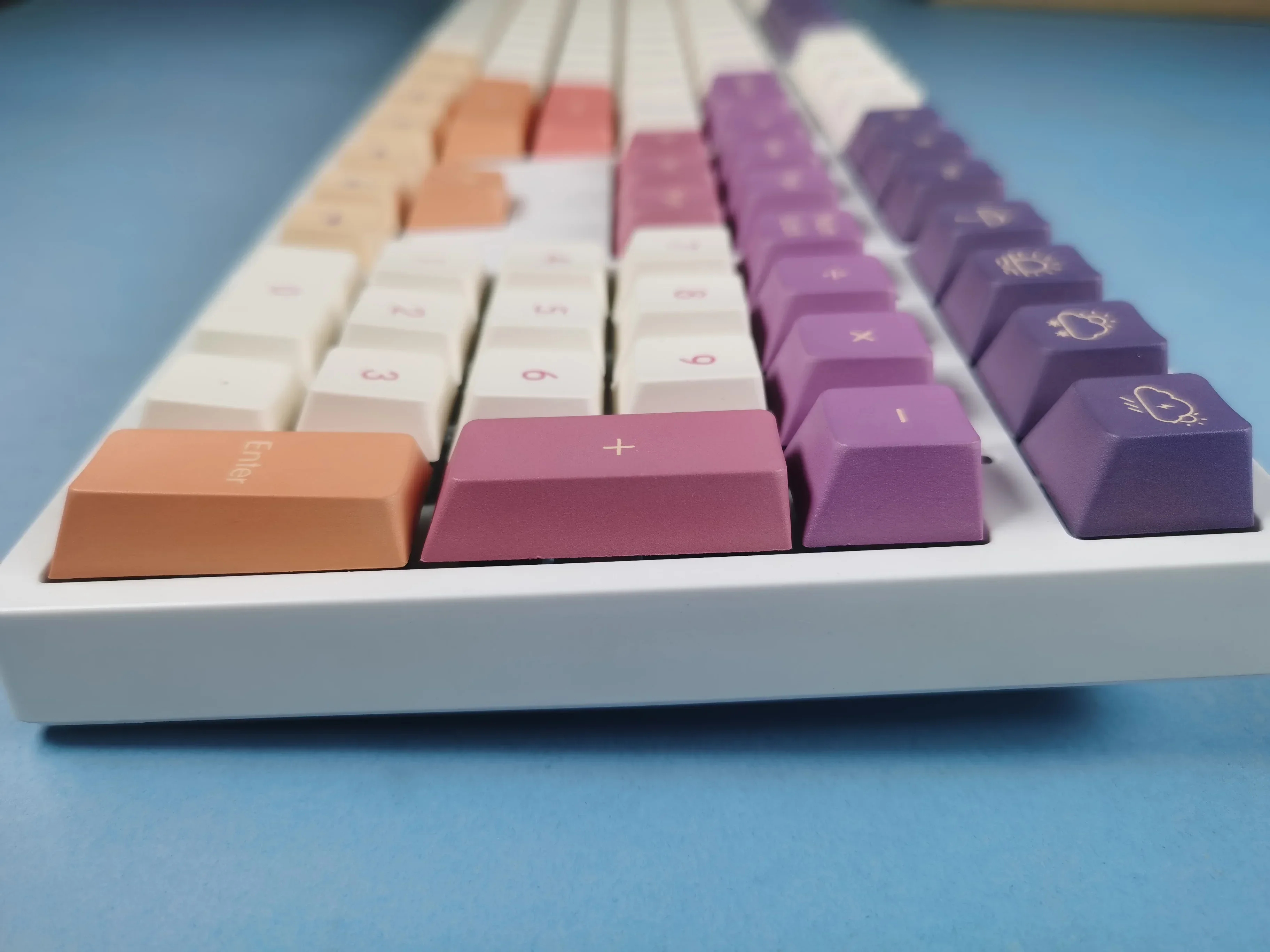 Tastiera meccanica sublimatica PBT keycap MDA DSA XDA originale, Yanyun keycap