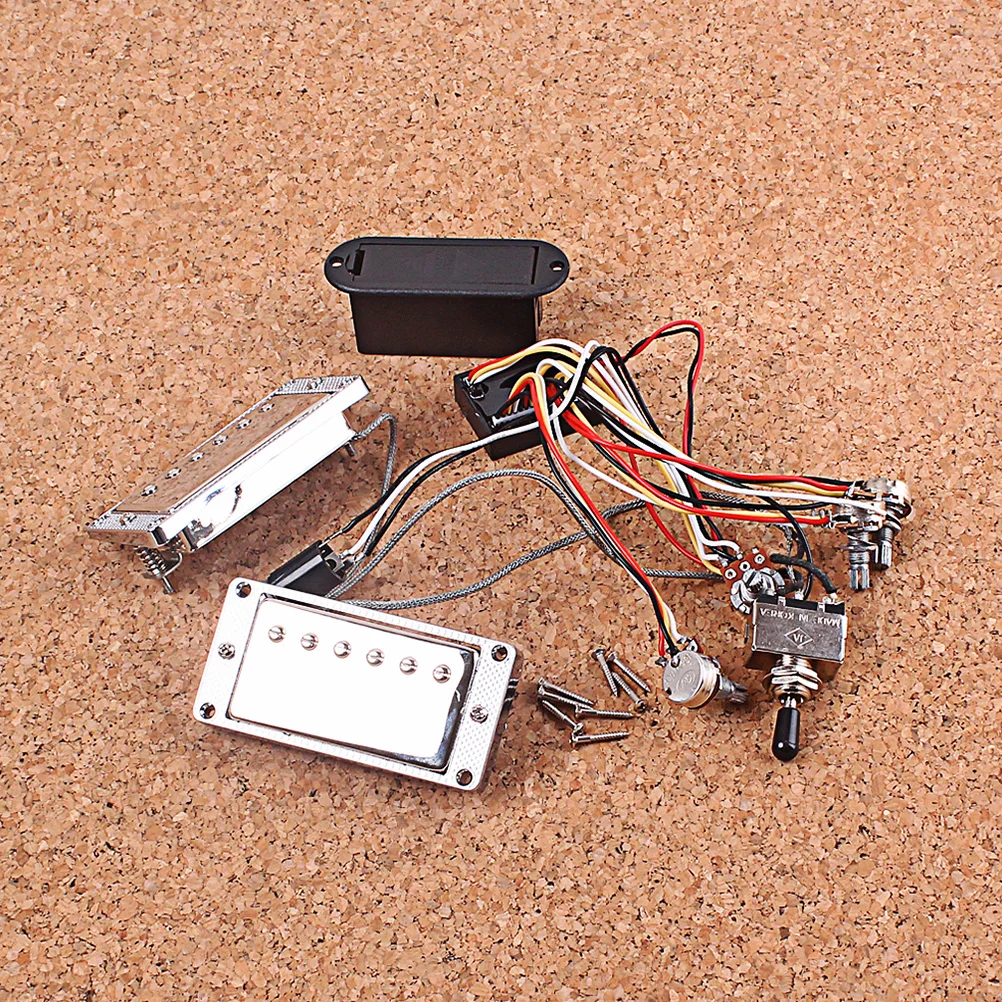 

1 set Set Guitar Pickup Active Standard Size Slamming Output Aggressive Noise Free Box