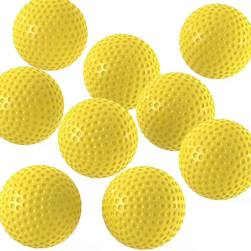 12 Pcs Practice Foam Golf Balls Dent Resistant, Limited Flight, Realistic Performance,Perfect For Indoors And Backyard