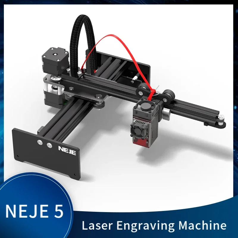 

NEJE 5 30W50W80W laser engraving machine CNC laser cutting machine desktop engraving machine 170*170mm